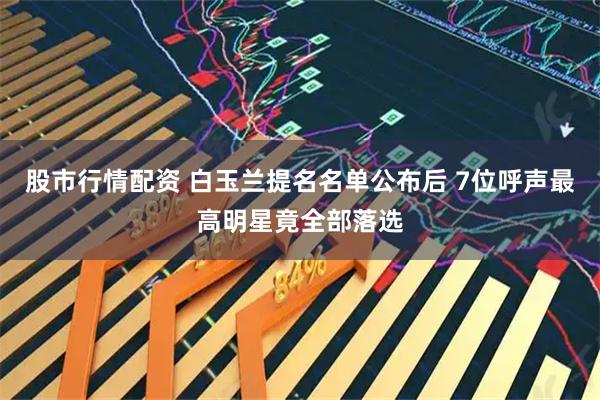 股市行情配资 白玉兰提名名单公布后 7位呼声最高明星竟全部落选